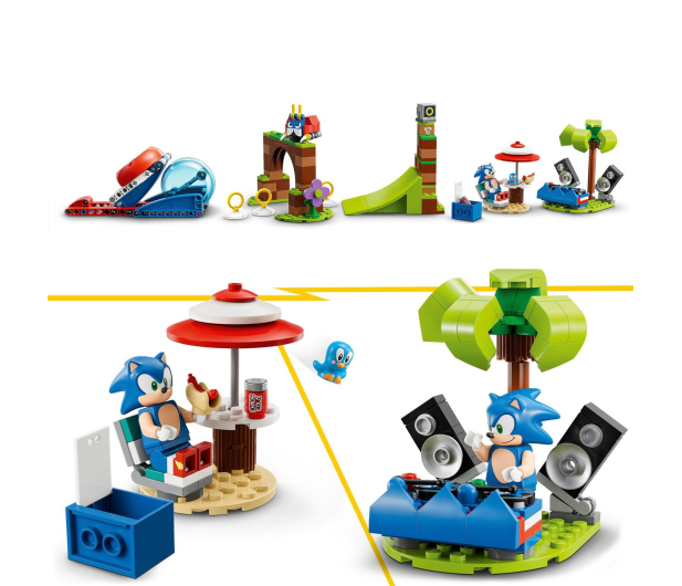 LEGO Sonic the Hedgehog™ 76990 Sonic - wyzwanie z pędzącą kulą - 1159403 - zdjęcie 4